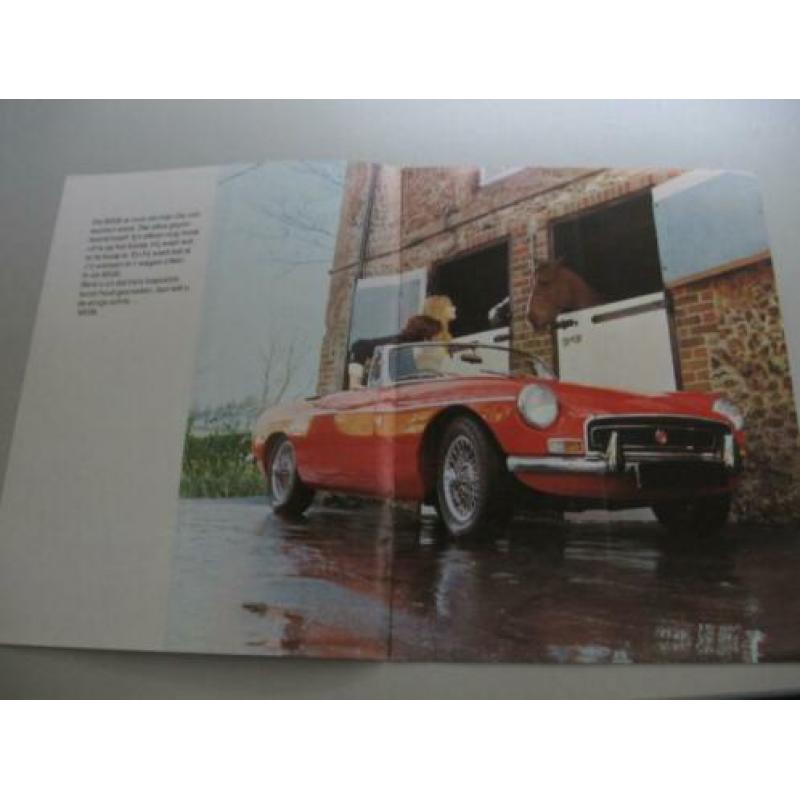 MG 004 de enige echte … de MGB folder