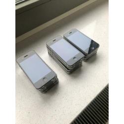 9x nette Apple iPhone 4s zonder iCloud! (Pstk te koop)