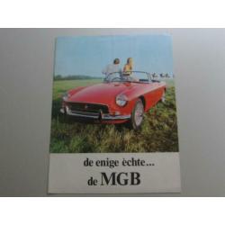 MG 004 de enige echte … de MGB folder