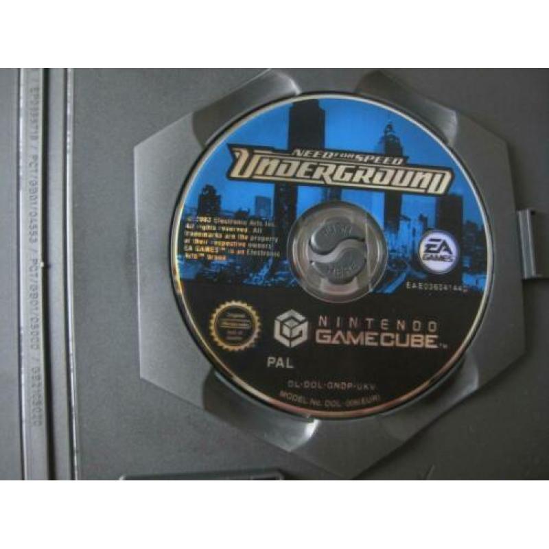 Game Nintendo Gamecube Need for Speed Underground