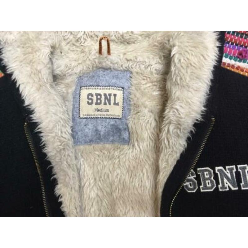 Sissy boy warm wollen zwart borg vest m izgs jas