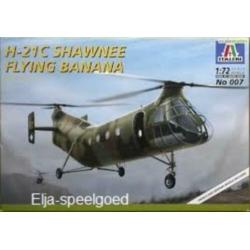 NIEUW ITALERI 1:72 H-21C SHAWNEE Flying Banana 007 modelbouw