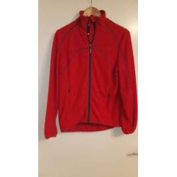 ELT Fleecevest Fleece Rood mt L Gedragen maar zeer netjes K