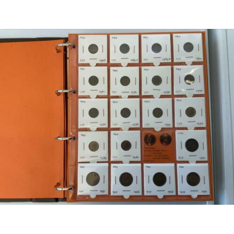 Muntenalbum met munten van Nederland, Juliana 1948-1980