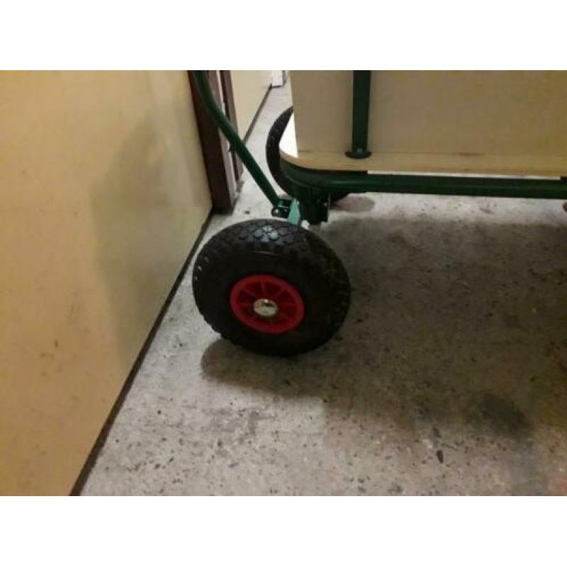 Nieuwe bolderwagen.