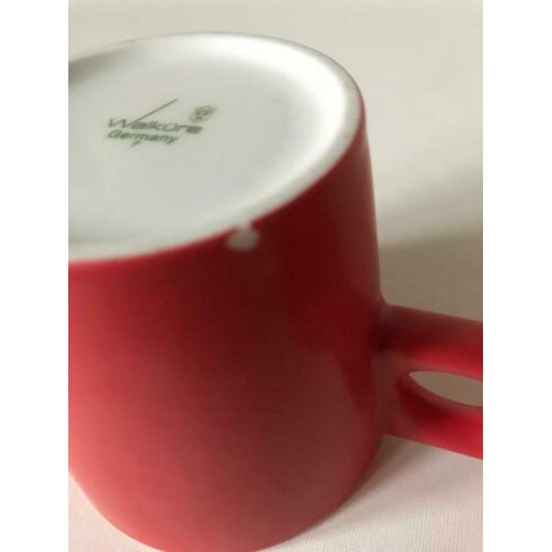 Design Set van 2 Walkure NYNY Germany koffiekop en espresso