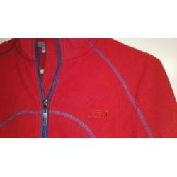 ELT Fleecevest Fleece Rood mt L Gedragen maar zeer netjes K