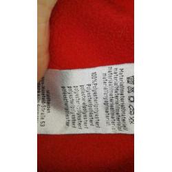 ELT Fleecevest Fleece Rood mt L Gedragen maar zeer netjes K
