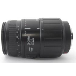 SIGMA 70-300 f4-5.6mm DL Macro Telelens v.Sony Alpha amount