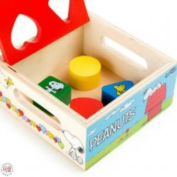 Houten vormenstoof Snoopy Peanuts speelgoed --> NIEUW!