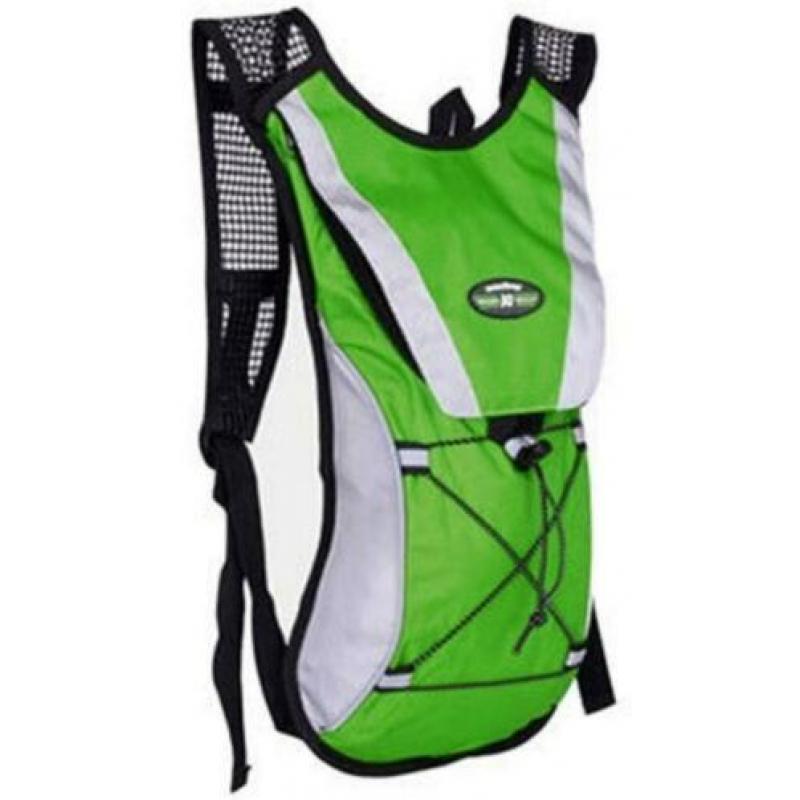 Rugzak waterzak rugtas mtb fietstas racefiets camelbak groen