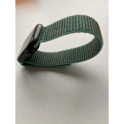 Apple Watch nylon sportbandje groen