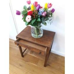 Amsterdamse School Antieke Tafel Art Deco Tafeltje