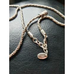 Schitterende massieve zilveren Esprit ketting. Mooi!!