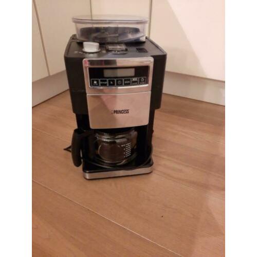 Princess Coffee Maker And Grinder Deluxe