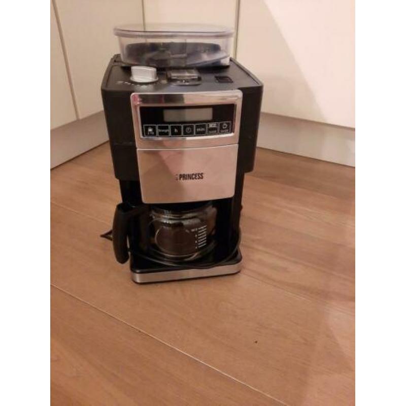 Princess Coffee Maker And Grinder Deluxe