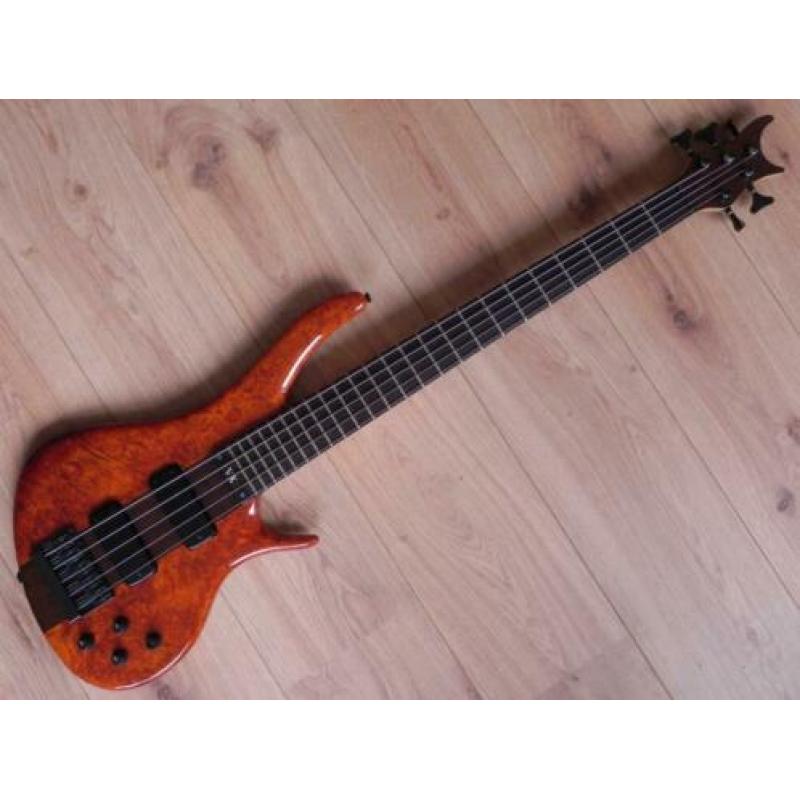 VX Guitars 5 snarige basgitaar Japan
