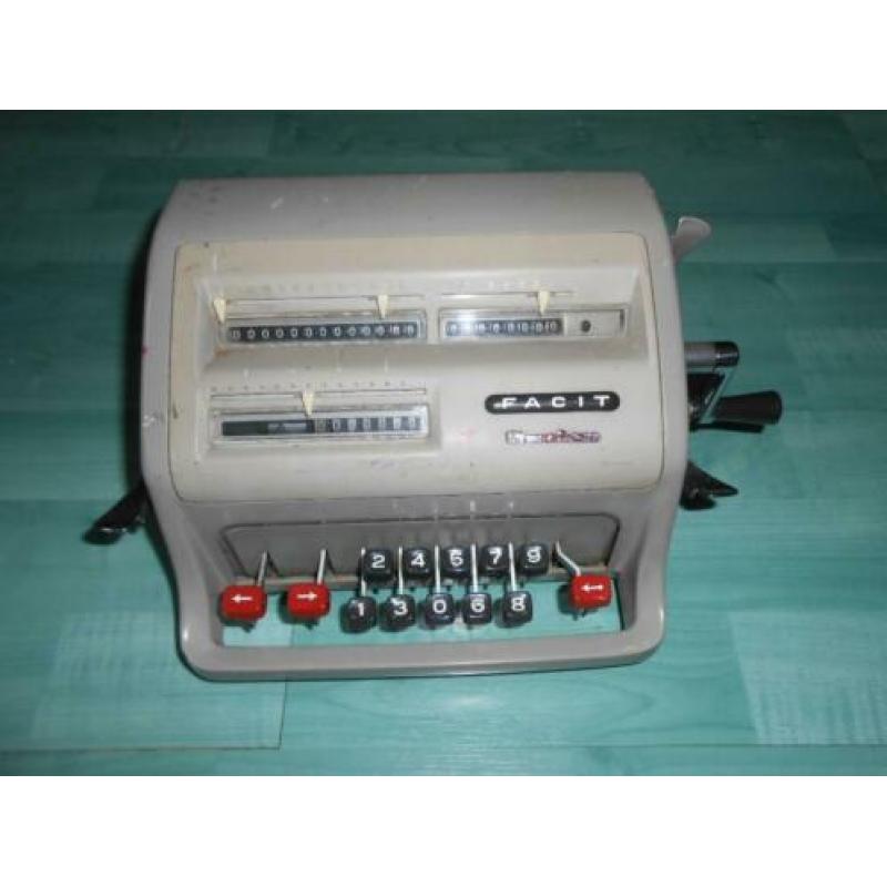 oude facit rekenmachine