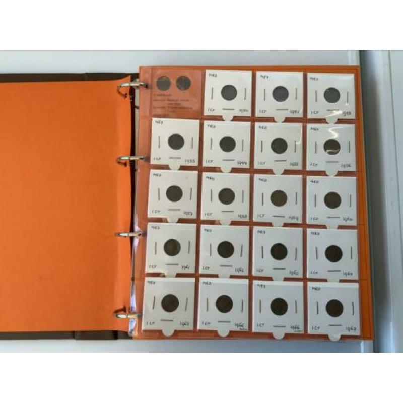 Muntenalbum met munten van Nederland, Juliana 1948-1980