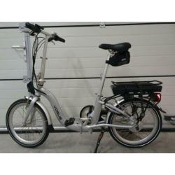 Aluminium elektrishe vouwfiets Tesla 7 versnelling 12 AH