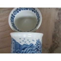 N89: Eierdopjes van Villeroy & Boch made in Germany oud se