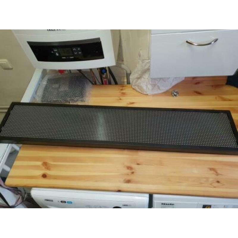 2 stuks led matrix display 1.14m x 20cm