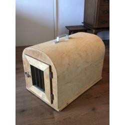 Houten bench voor kleine hond of tekkelbench