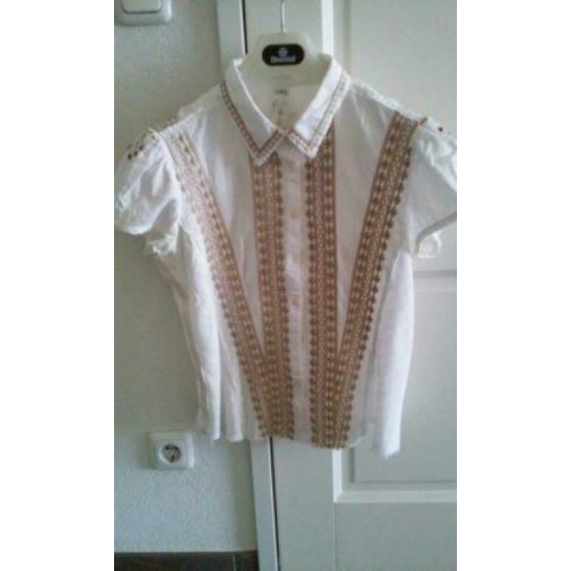Blouse maat 40 nieuwstaat gemaakt in Workshop zien is kopen