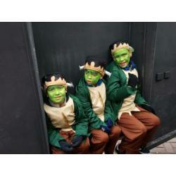 Straatshow carnaval – kastelen karren - rijdende wagen