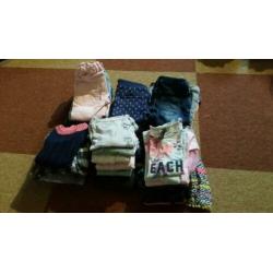 pakket meisjes kleding m 74, 80, 86