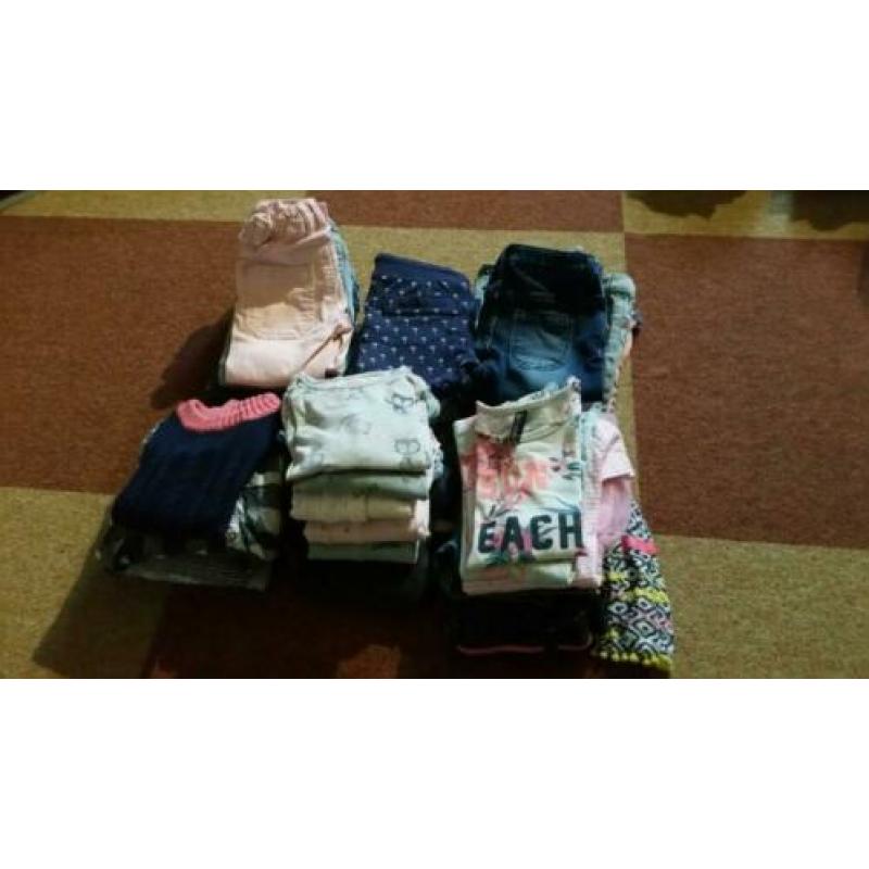pakket meisjes kleding m 74, 80, 86