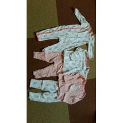 pakket meisjes kleding m 74, 80, 86