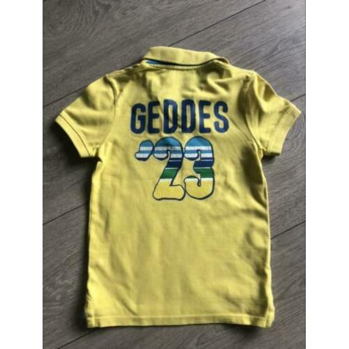 Geddes and Gillmore 10 140 stoere polo - geel - als nieuw