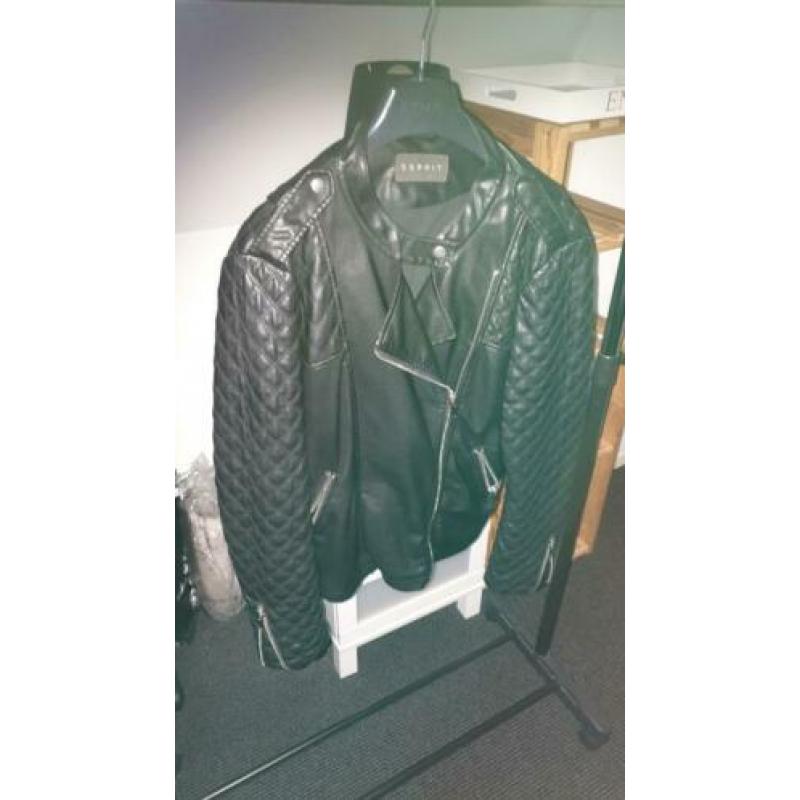 ESPRIT gaaf- biker-leer-jack