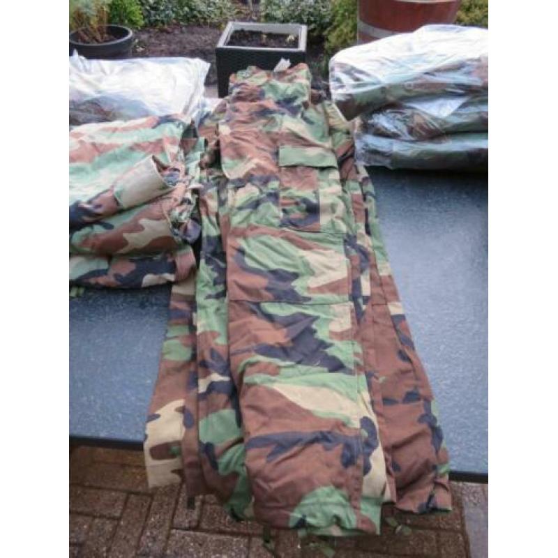 Grote partij korps mariniers legerkleding