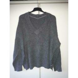 Magna top shirt donkerrood