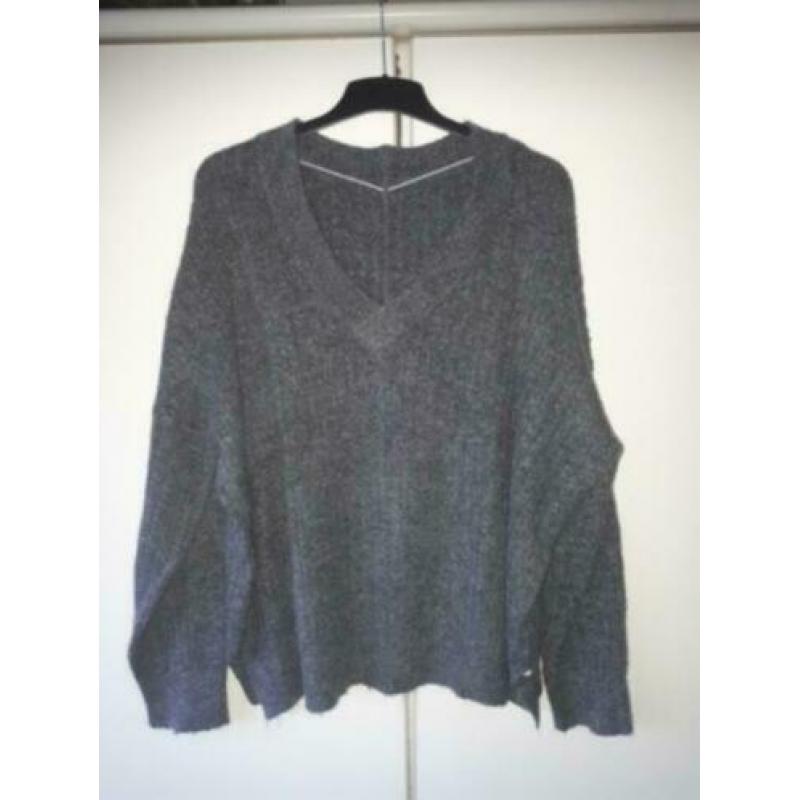 Magna top shirt donkerrood