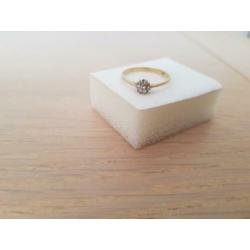 Gouden Ring met diamanten