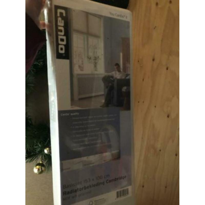 Cando verwarming ombouw wit radiatorbekleding camebridge
