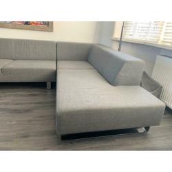 BANK MET CHAISE LONGUE (van Goossens)