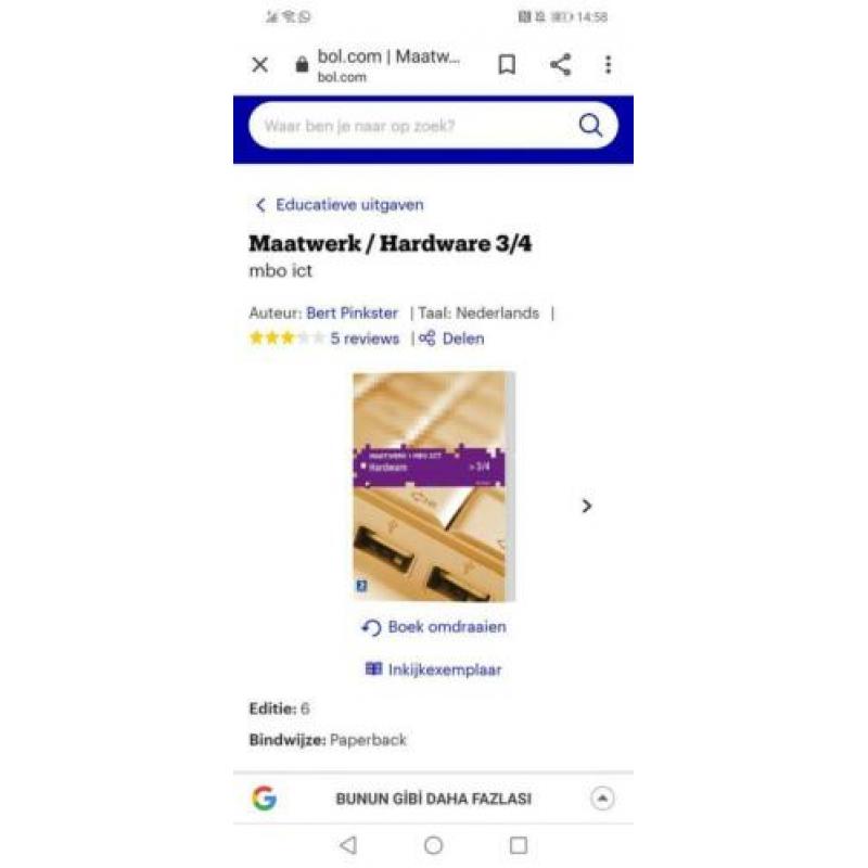 Bert pinkster hardware maatwerk 3 /4 MBO-ICT