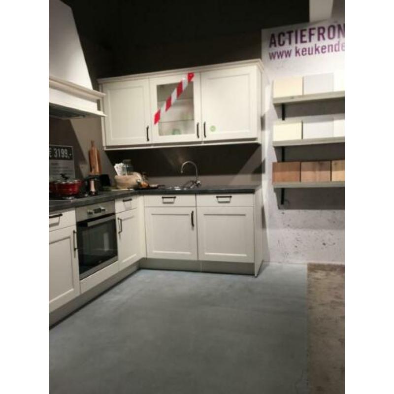 Spetterende aanbieding magnolia showroomkeuken lexington 280
