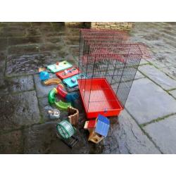 Hamsterkooi. Gratis af te halen