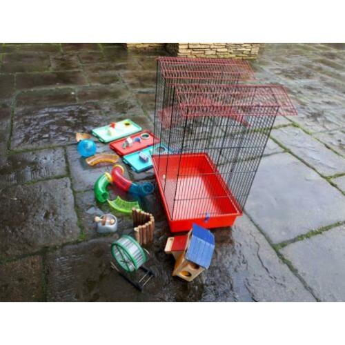 Hamsterkooi. Gratis af te halen