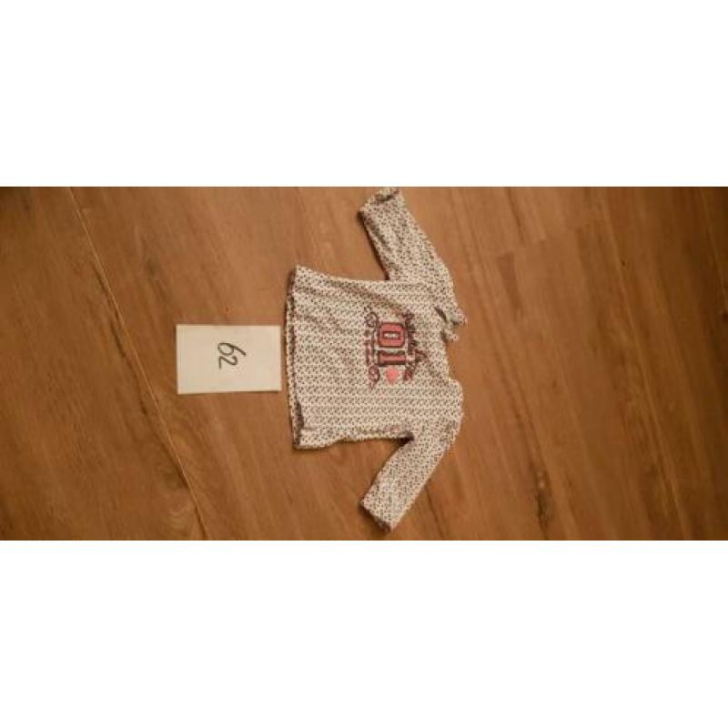 Longsleeves meisje maat 62