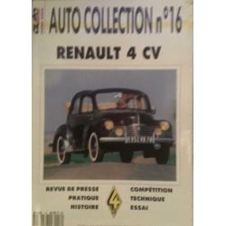 Verzameling tijdschriften en folder RENAULT 4 CV