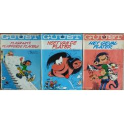 GUUST FLATER, 10 stripboeken, 1 Euro per stuk, 3 x 1e druk !