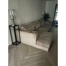 Eric Kuster Style Velourse bank + lounge zand effect.