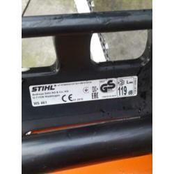 proffesionelle stihl ms 461 kettingzaag