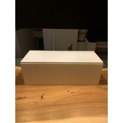 Zwevend TV meubel wit 90 cm